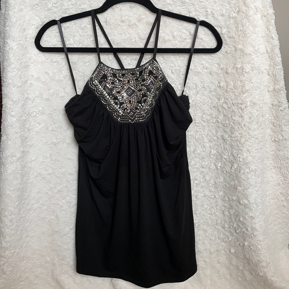 White House Black Market Top. Small. Black